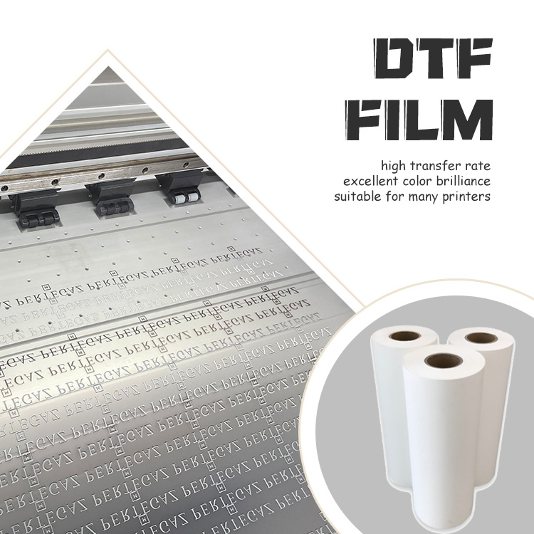 Custom Inkjet Pigment Heat Transfer DTF Transfer Film